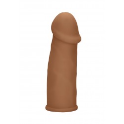 Кафяв Пенис Накрайник Futurotic 