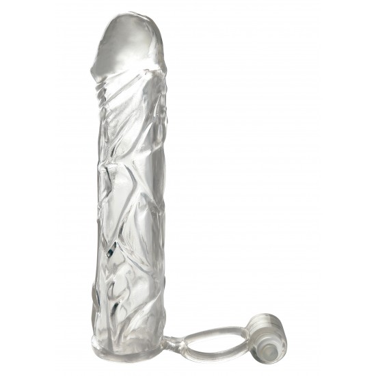 Пенис Накрайник FX Vibrating Super Sleeve