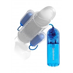 Пенис Накрайник Dual Vibrating Penis Sleeve